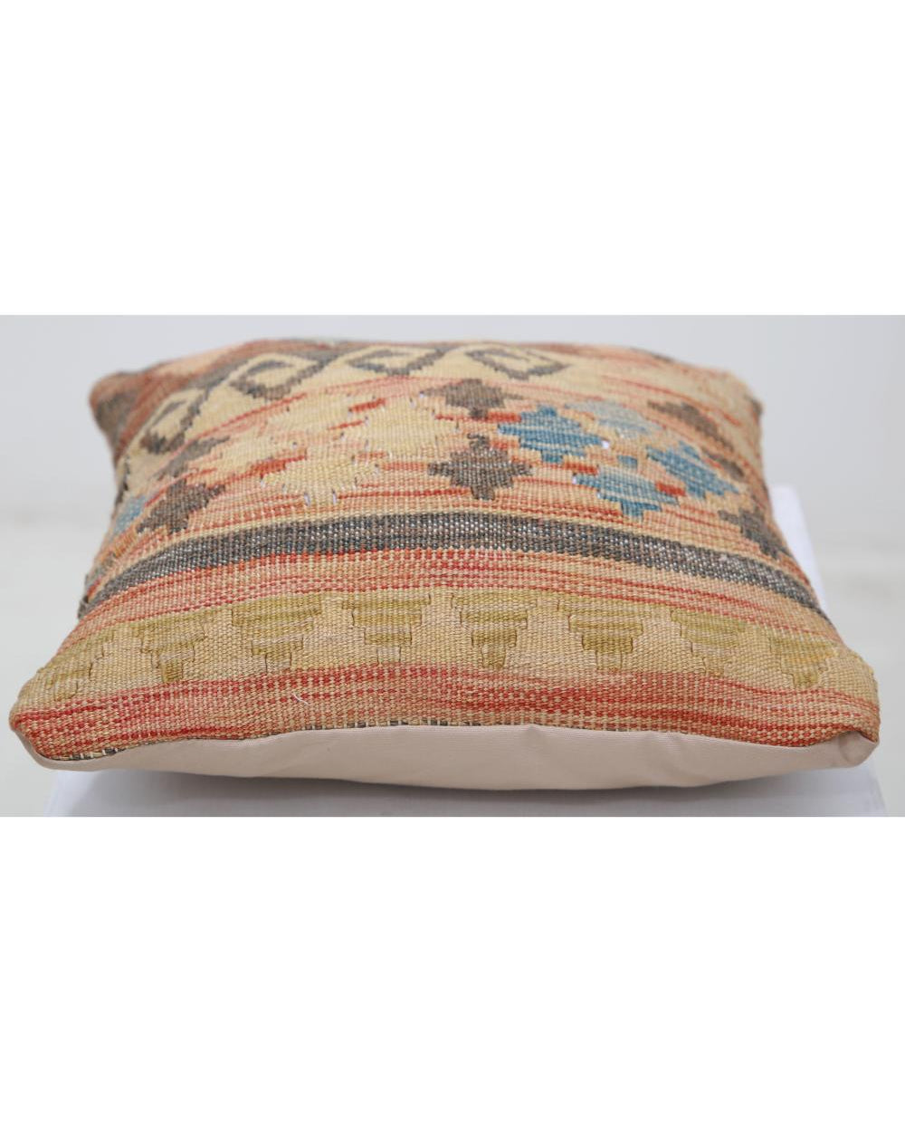Hand Woven Tribal  Wool Pillow - 1'5'' x 1'5''