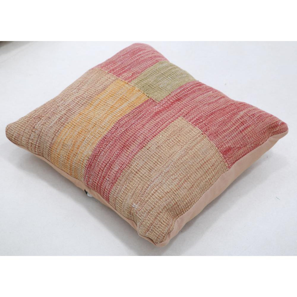 Hand Woven Tribal  Wool Pillow - 1'5'' x 1'5''