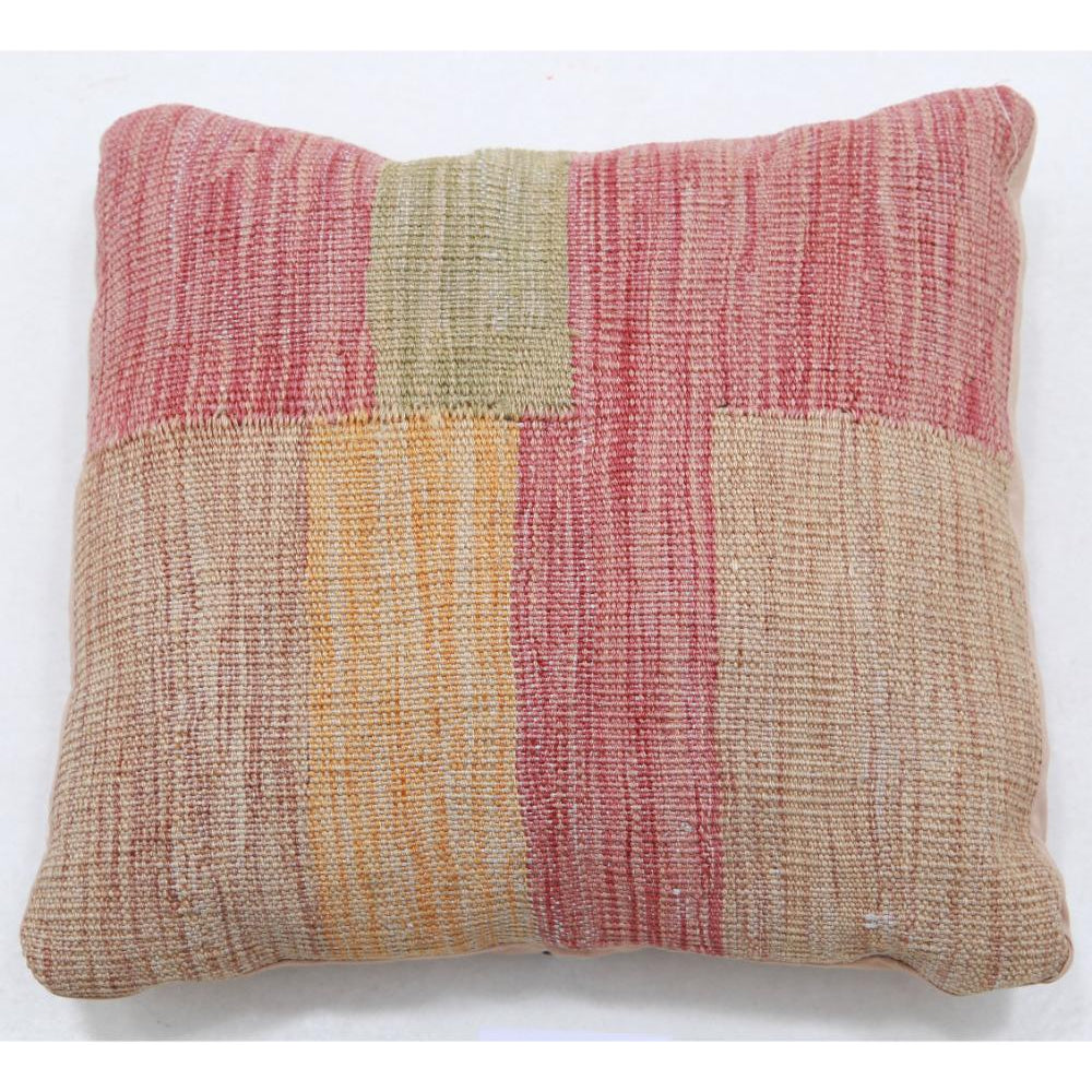 Hand Woven Tribal  Wool Pillow - 1'5'' x 1'5''