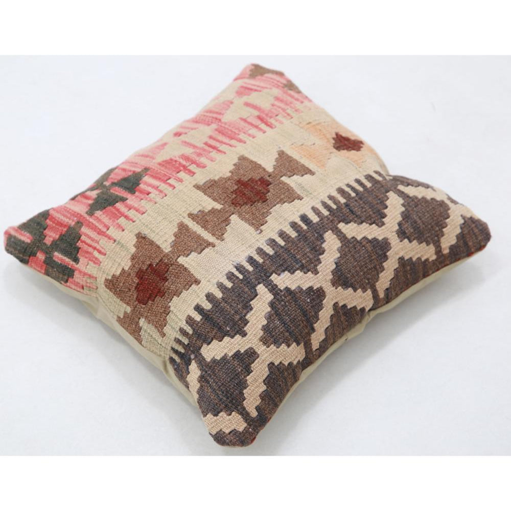 Hand Woven Tribal  Wool Pillow - 1'5'' x 1'5''