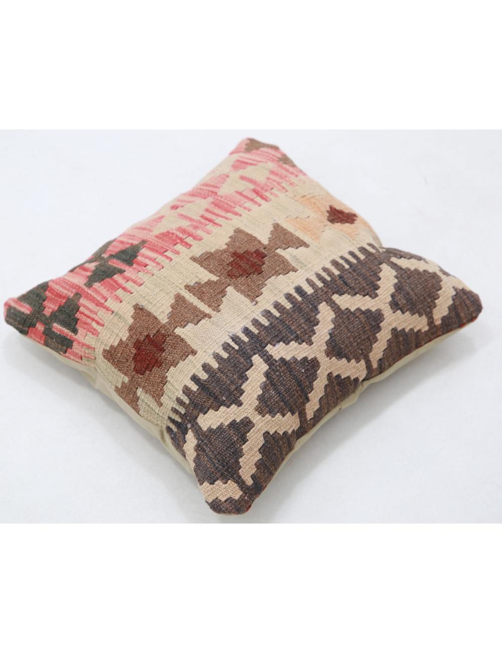 Hand Woven Tribal  Wool Pillow - 1'5'' x 1'5''