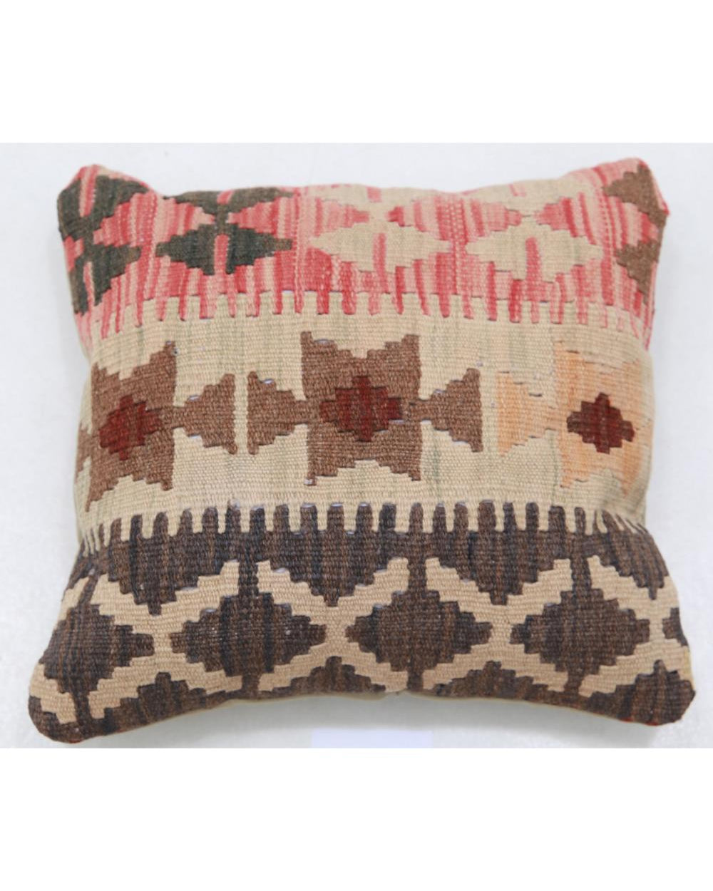 Hand Woven Tribal  Wool Pillow - 1'5'' x 1'5''
