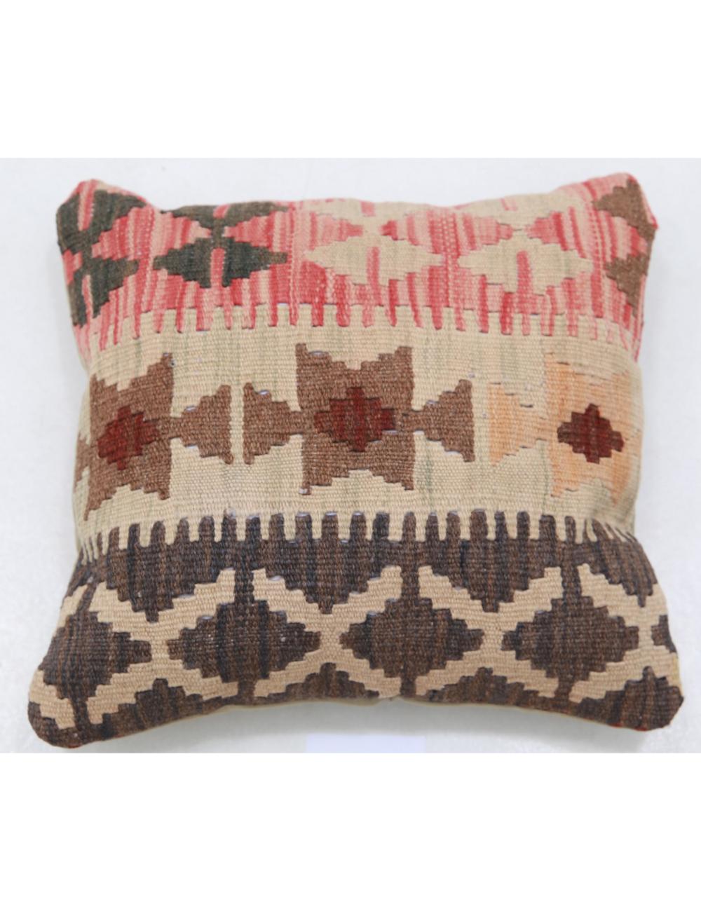 Hand Woven Tribal  Wool Pillow - 1'5'' x 1'5''