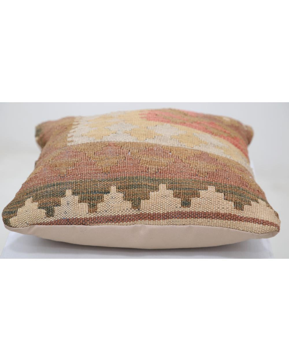 Hand Woven Tribal  Wool Pillow - 1'5'' x 1'5''