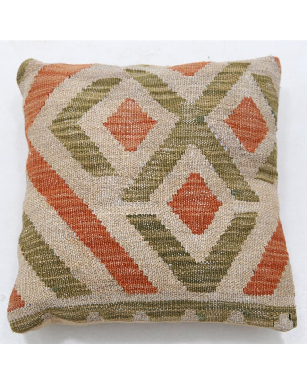 Hand Woven Tribal  Wool Pillow - 1'5'' x 1'5''