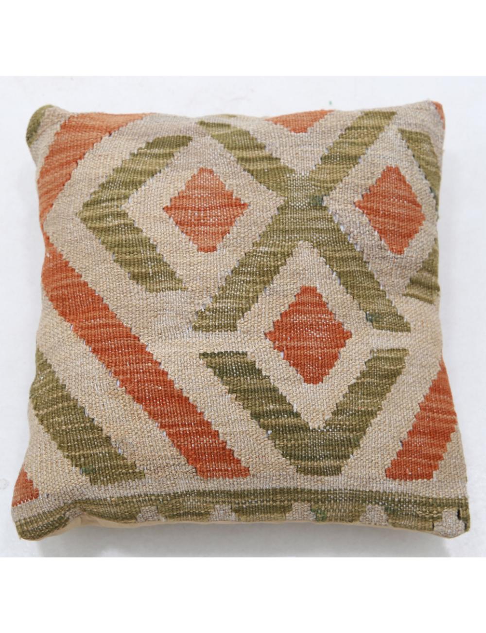 Hand Woven Tribal  Wool Pillow - 1'5'' x 1'5''