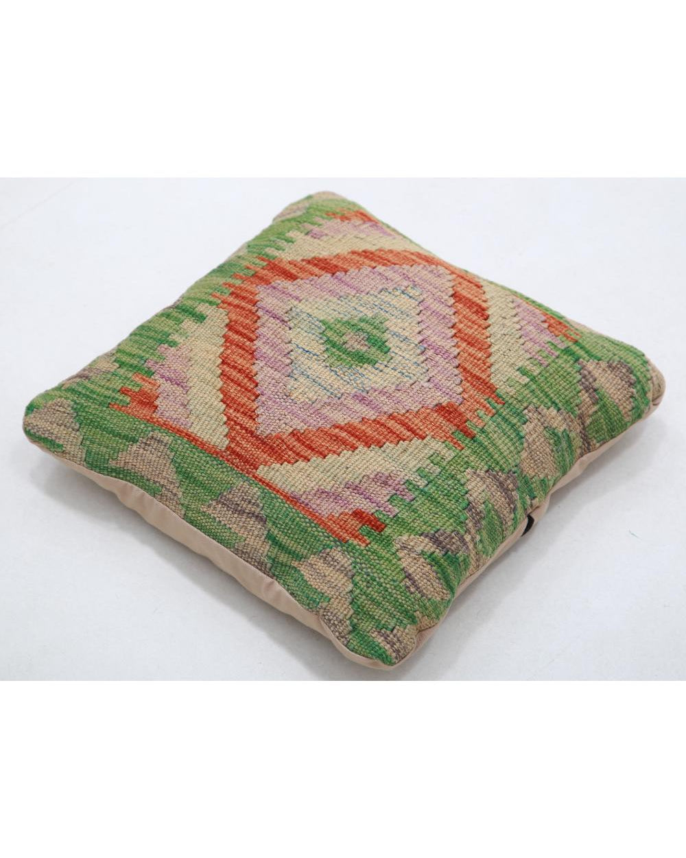 Hand Woven Tribal  Wool Pillow - 1'5'' x 1'5''