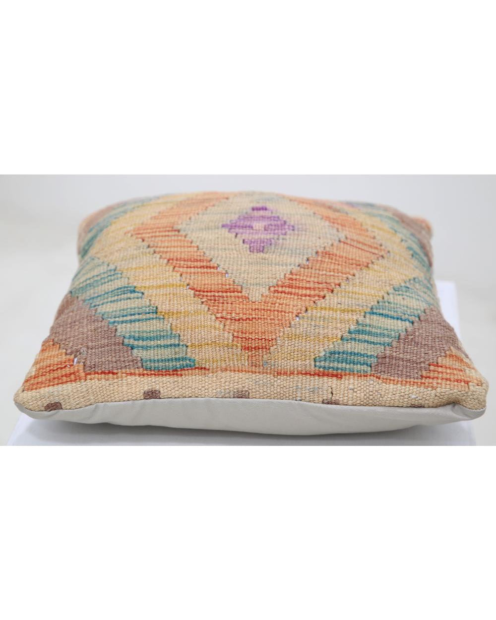 Hand Woven Tribal  Wool Pillow - 1'5'' x 1'5''