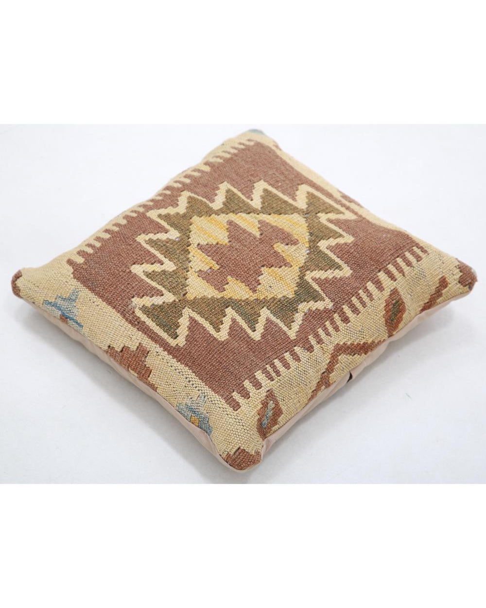 Hand Woven Tribal  Wool Pillow - 1'5'' x 1'5''