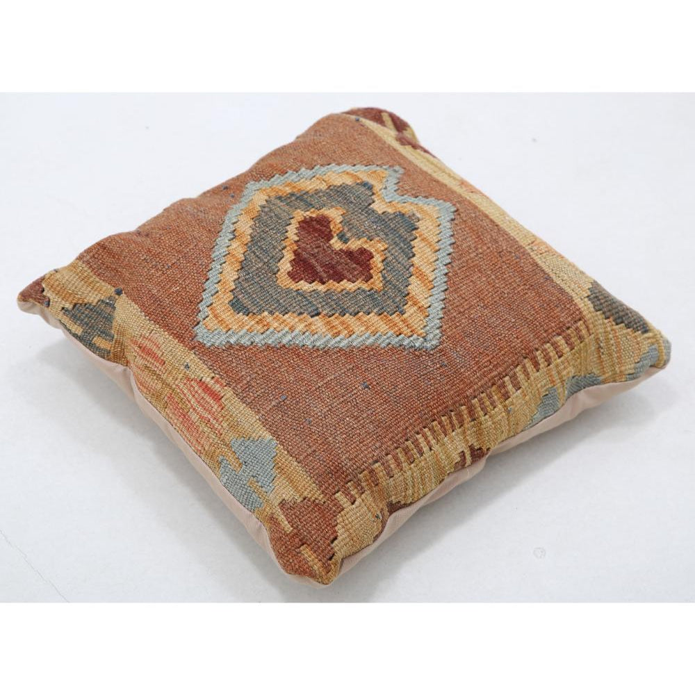 Hand Woven Tribal  Wool Pillow - 1'5'' x 1'5''