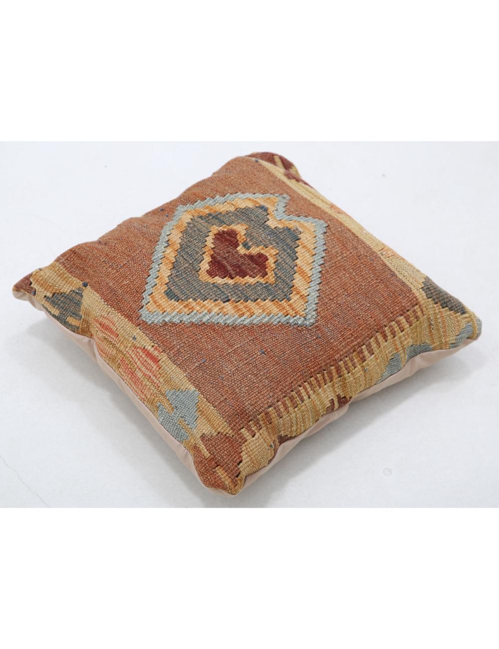 Hand Woven Tribal  Wool Pillow - 1'5'' x 1'5''