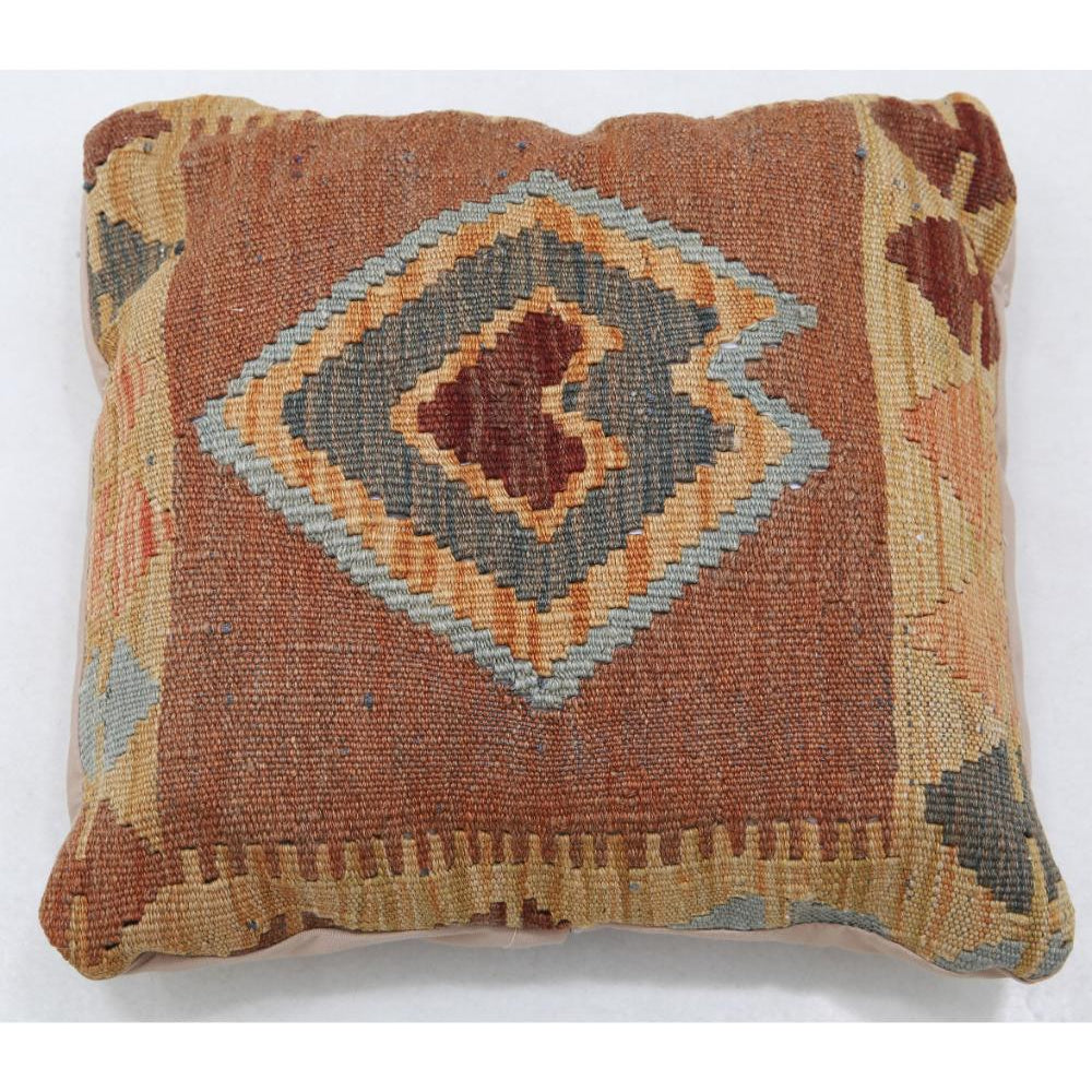 Hand Woven Tribal  Wool Pillow - 1'5'' x 1'5''