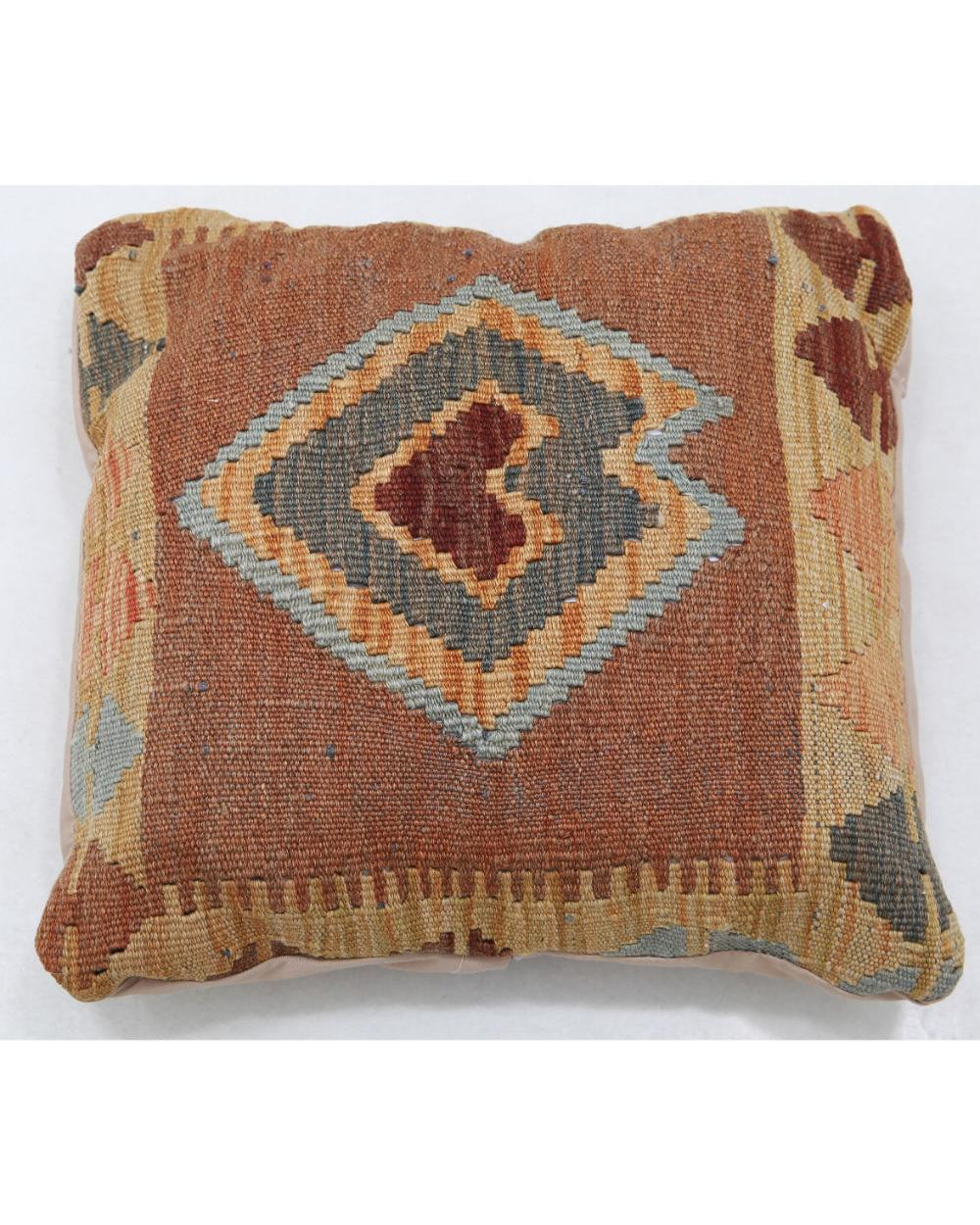 Hand Woven Tribal  Wool Pillow - 1'5'' x 1'5''