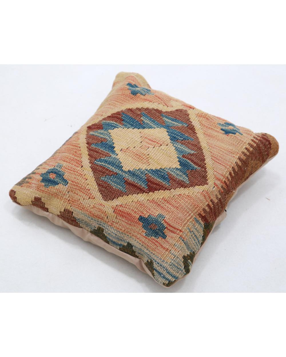 Hand Woven Tribal  Wool Pillow - 1'5'' x 1'5''