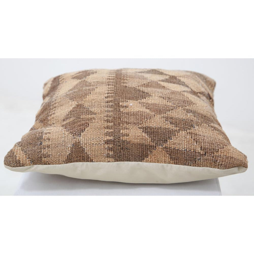 Hand Woven Tribal  Wool Pillow - 1'5'' x 1'5''