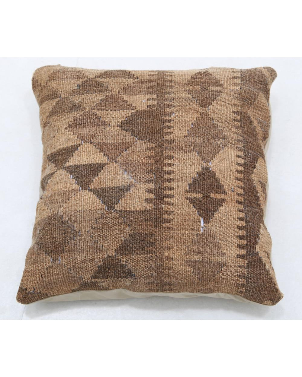 Hand Woven Tribal  Wool Pillow - 1'5'' x 1'5''
