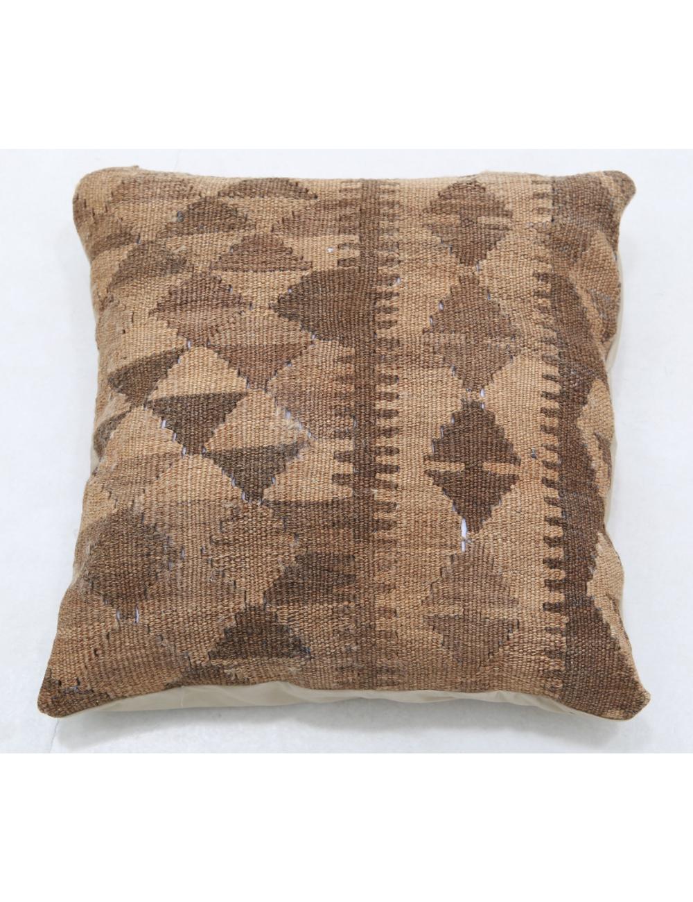 Hand Woven Tribal  Wool Pillow - 1'5'' x 1'5''