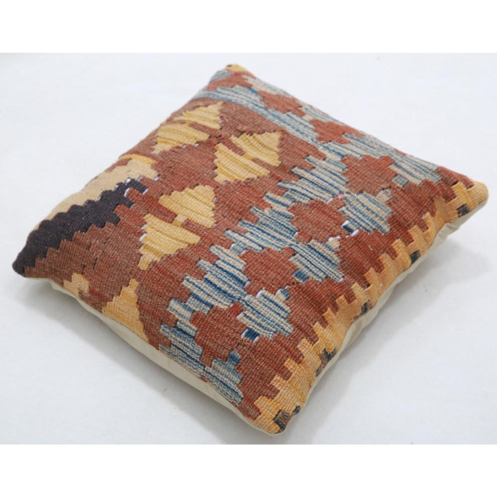 Cojín de Lana Tribal Tejido a Mano - 1'5'' x 1'5''