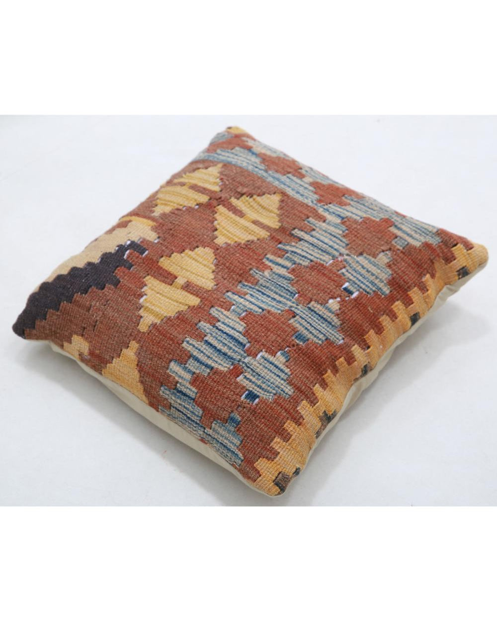 Cojín de Lana Tribal Tejido a Mano - 1'5'' x 1'5''