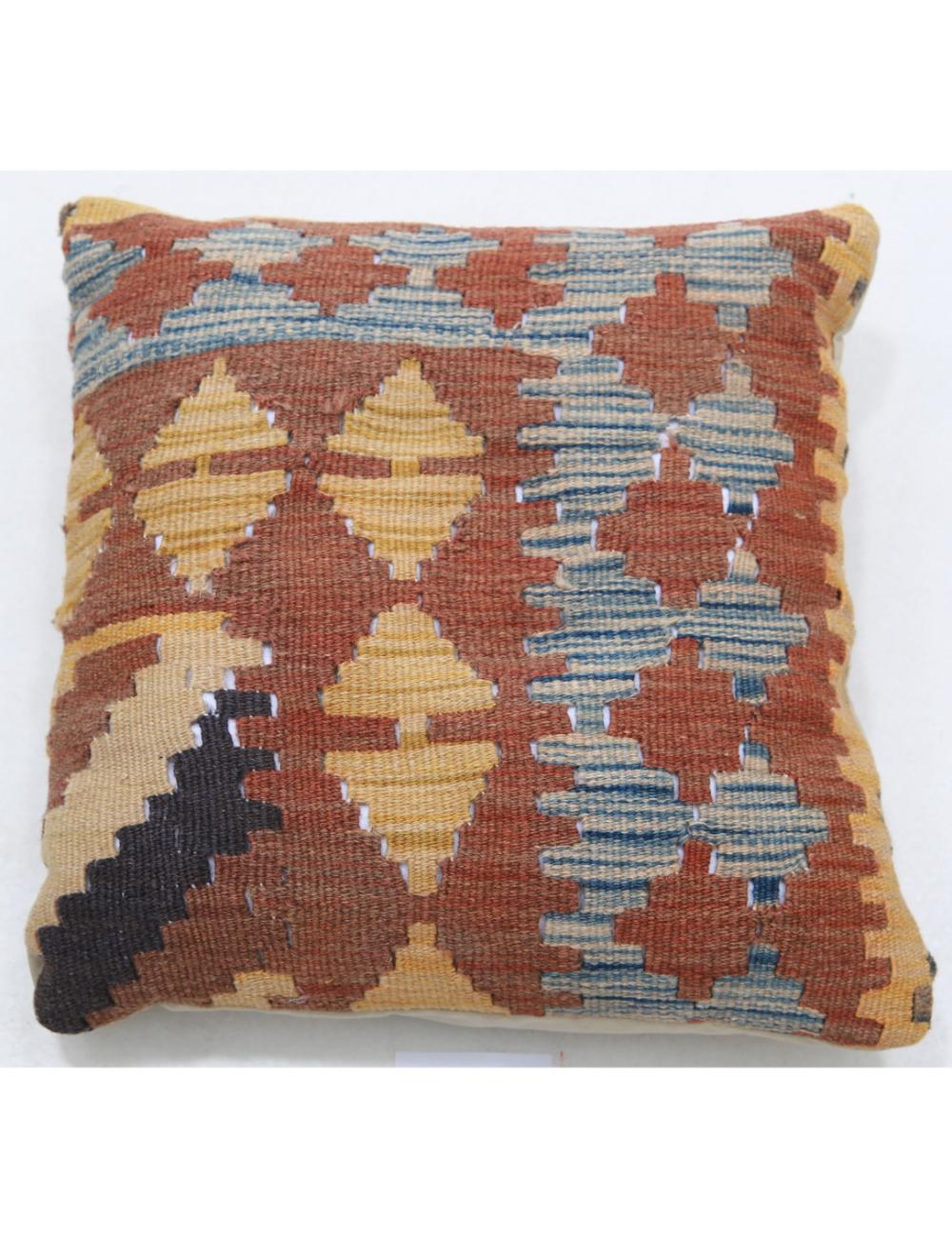 Hand Woven Tribal  Wool Pillow - 1'5'' x 1'5''