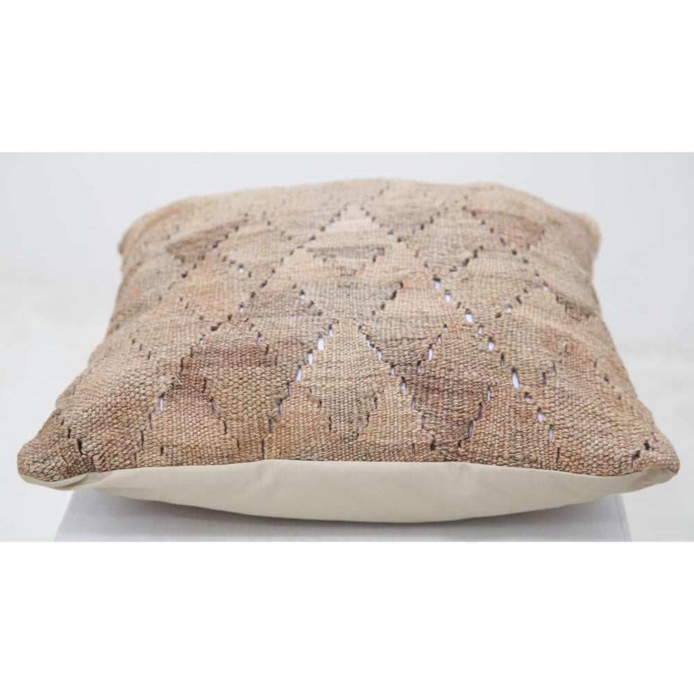 Hand Woven Tribal  Wool Pillow - 1'5'' x 1'5''