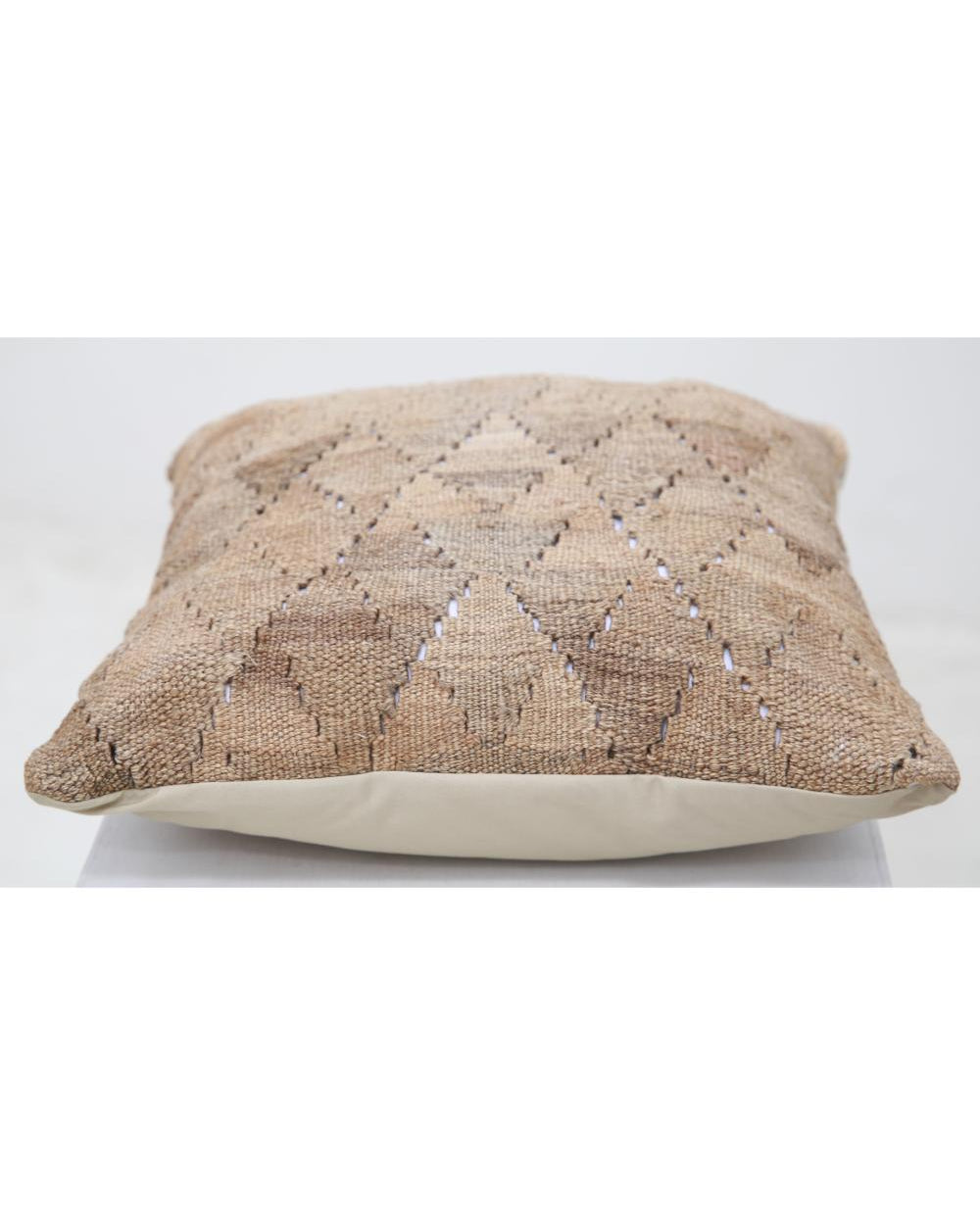 Hand Woven Tribal  Wool Pillow - 1'5'' x 1'5''