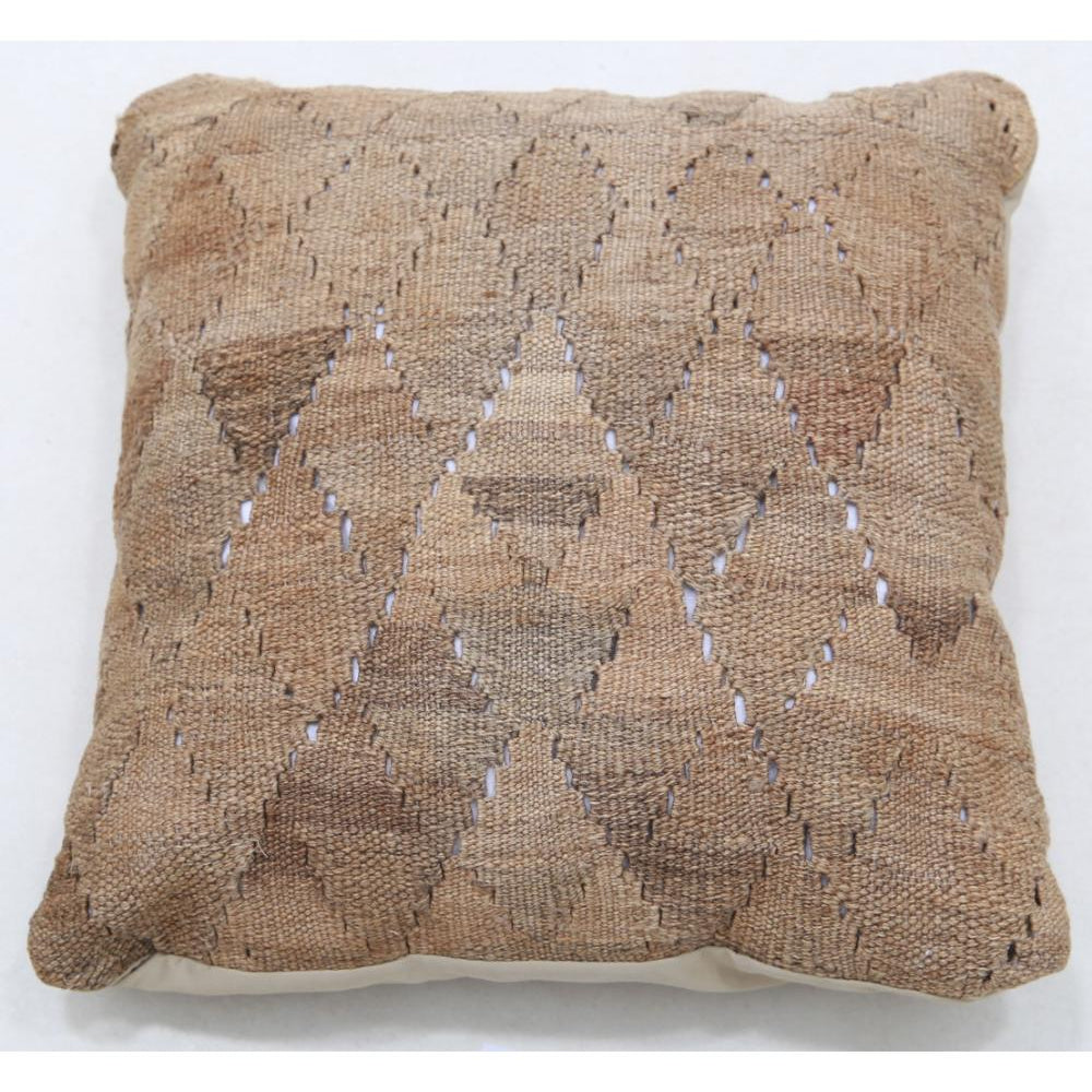 Hand Woven Tribal  Wool Pillow - 1'5'' x 1'5''