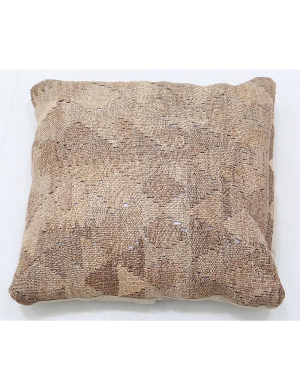 Hand Woven Tribal  Wool Pillow - 1'5'' x 1'5''