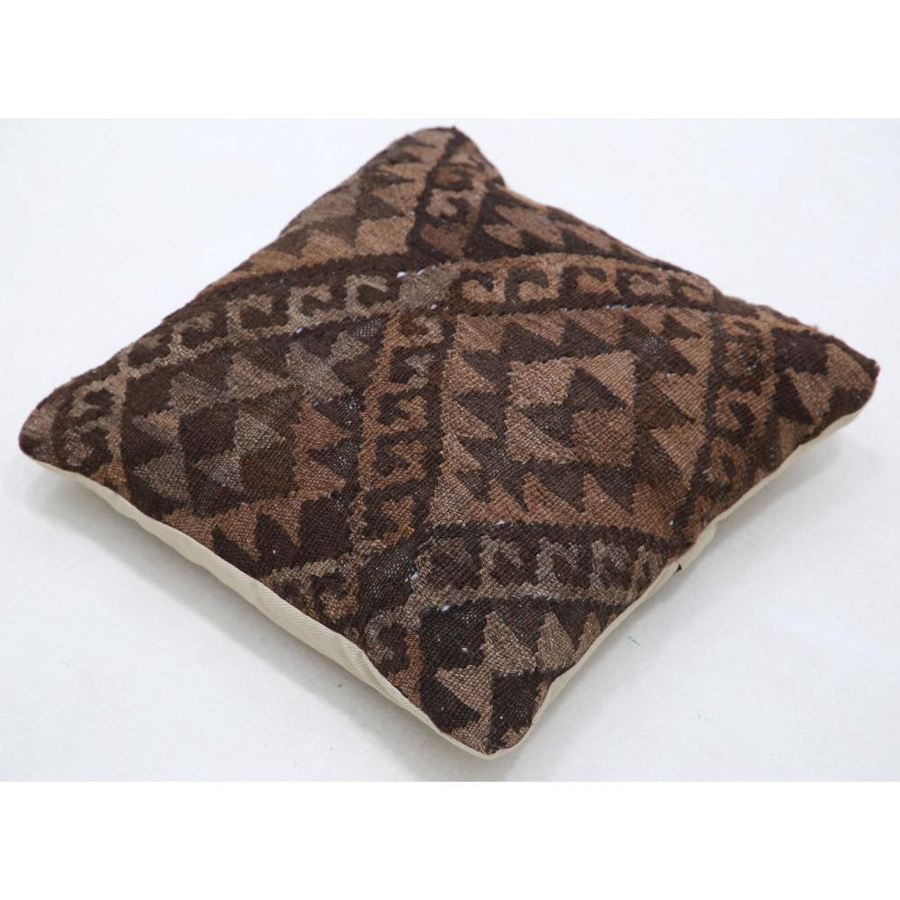 Hand Woven Tribal  Wool Pillow - 1'5'' x 1'5''