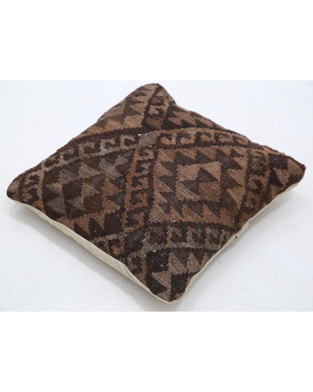 Hand Woven Tribal  Wool Pillow - 1'5'' x 1'5''