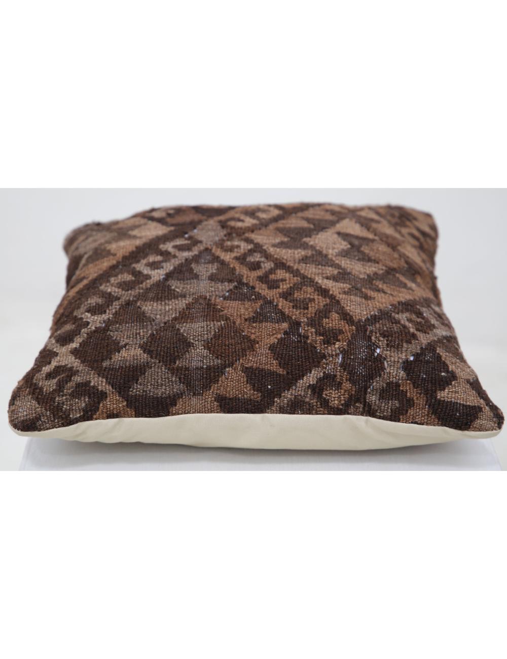 Hand Woven Tribal  Wool Pillow - 1'5'' x 1'5''