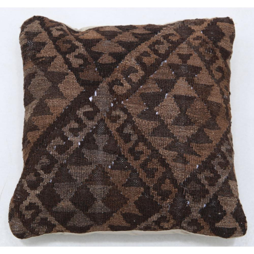 Hand Woven Tribal  Wool Pillow - 1'5'' x 1'5''