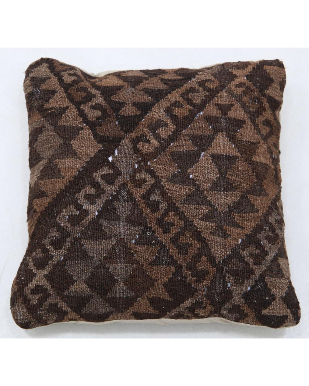 Hand Woven Tribal  Wool Pillow - 1'5'' x 1'5''