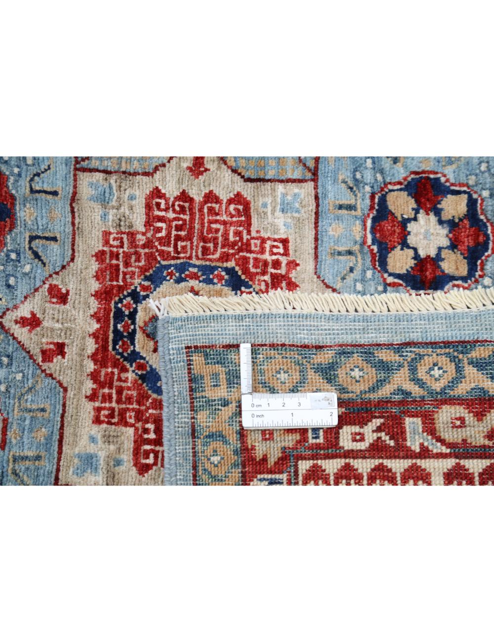 Hand Knotted Fine Mamluk Wool Rug - 9'10'' x 13'9'' Arteverk Arteverk Rugs