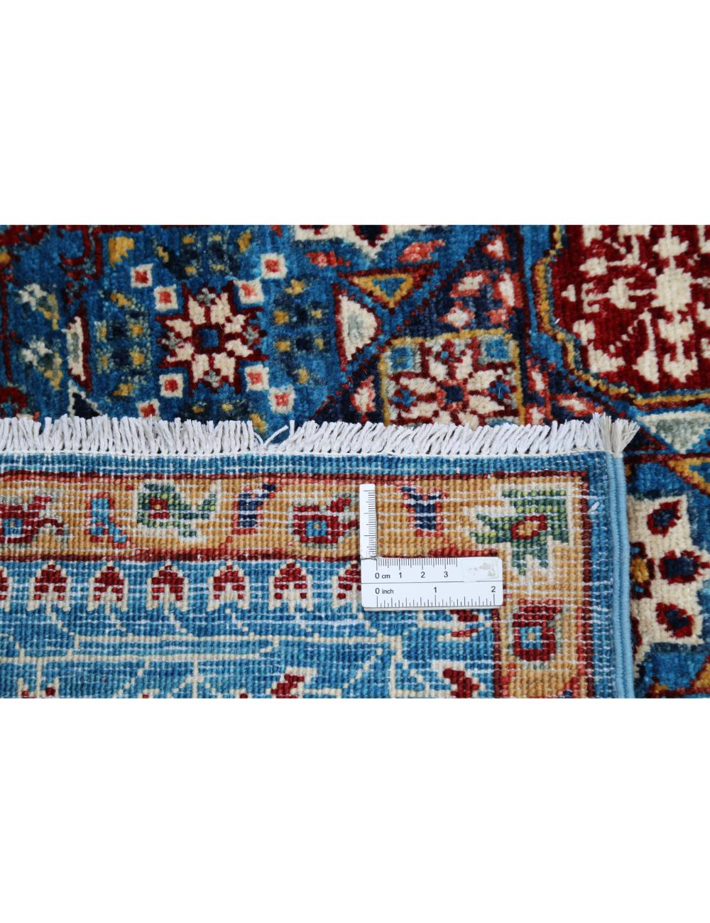 Hand Knotted Mamluk Wool Rug - 7'11'' x 10'4'' Arteverk Arteverk Rugs