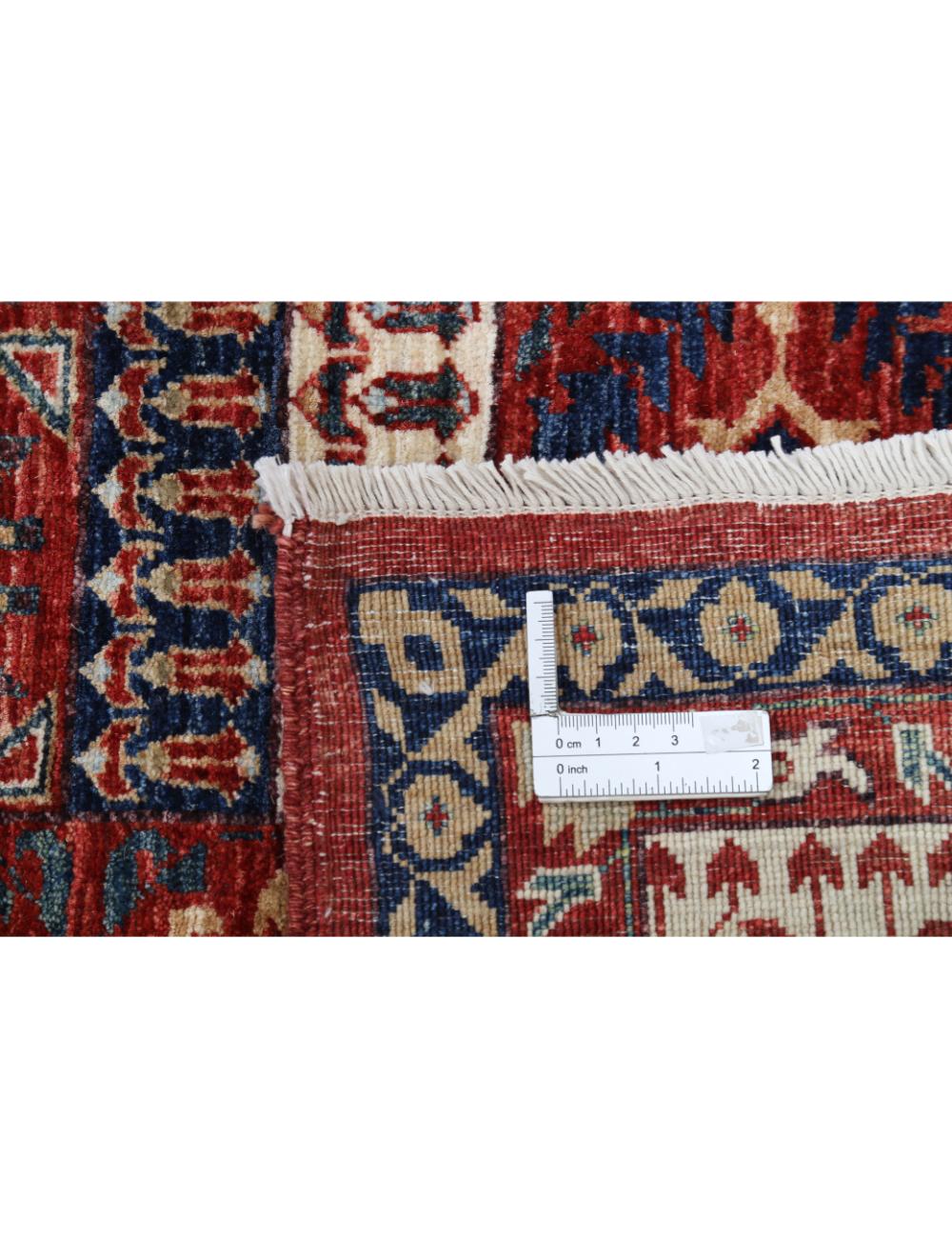 Hand Knotted Fine Mamluk Wool Rug - 10'1'' x 13'9'' Arteverk Arteverk Rugs