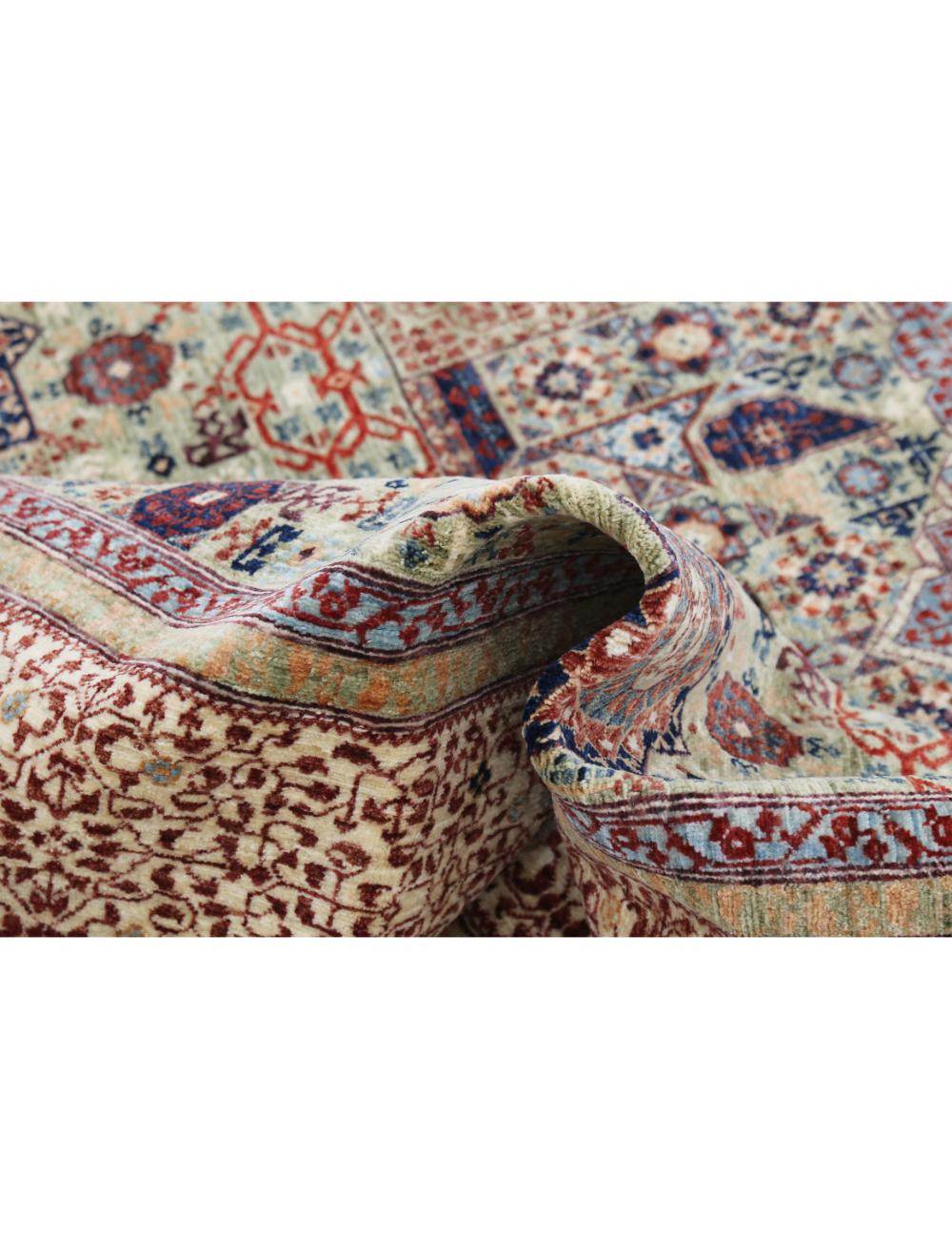 Hand Knotted Fine Mamluk Wool Rug - 5'1'' x 8'10'' Arteverk Arteverk Rugs
