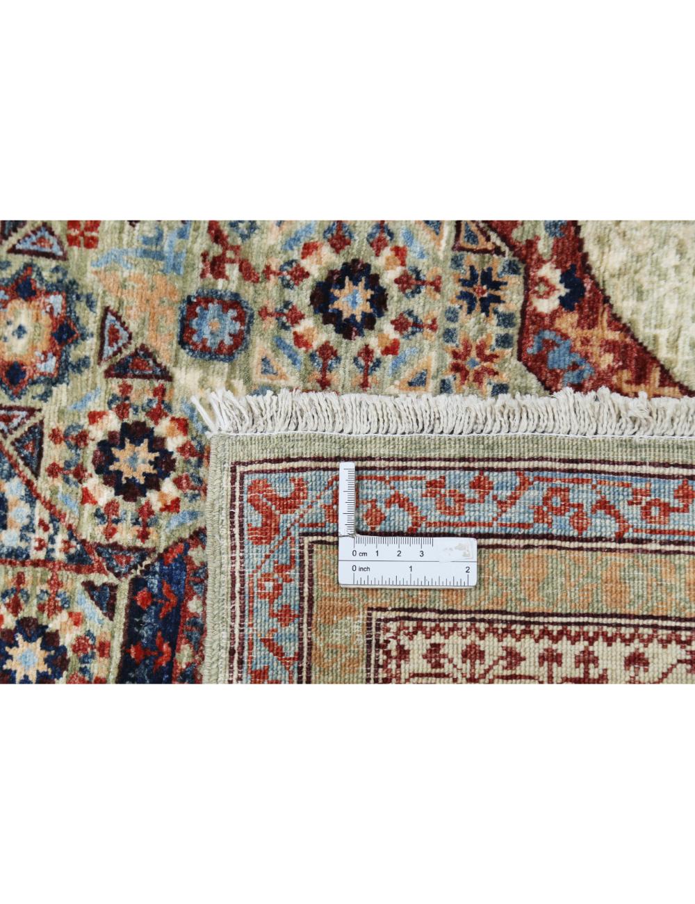 Hand Knotted Fine Mamluk Wool Rug - 5'1'' x 8'10'' Arteverk Arteverk Rugs