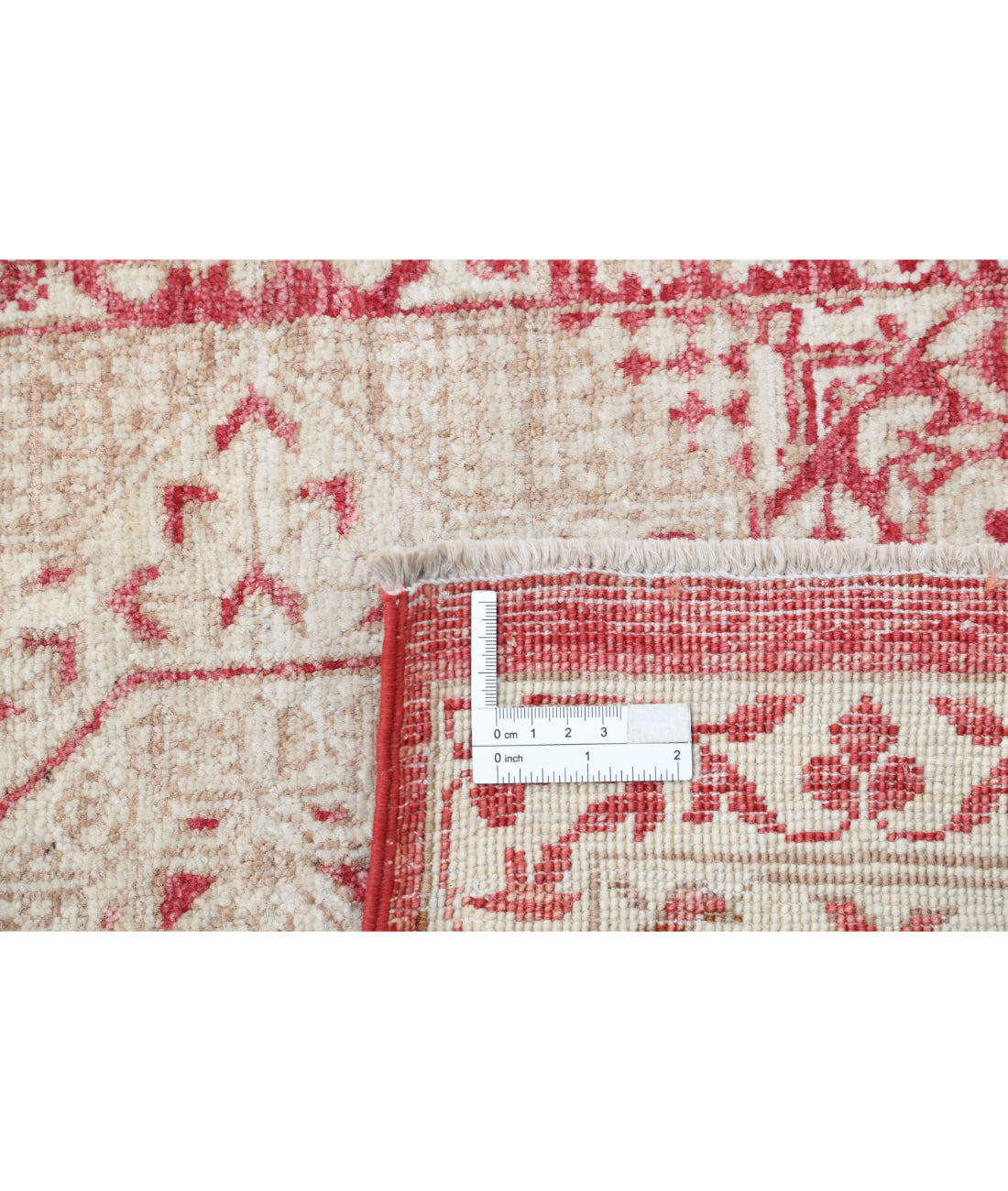 Hand Knotted Fine Mamluk Wool Rug - 8'10'' x 11'9'' 8'10'' x 11'9'' (265 X 353) / Red / Red