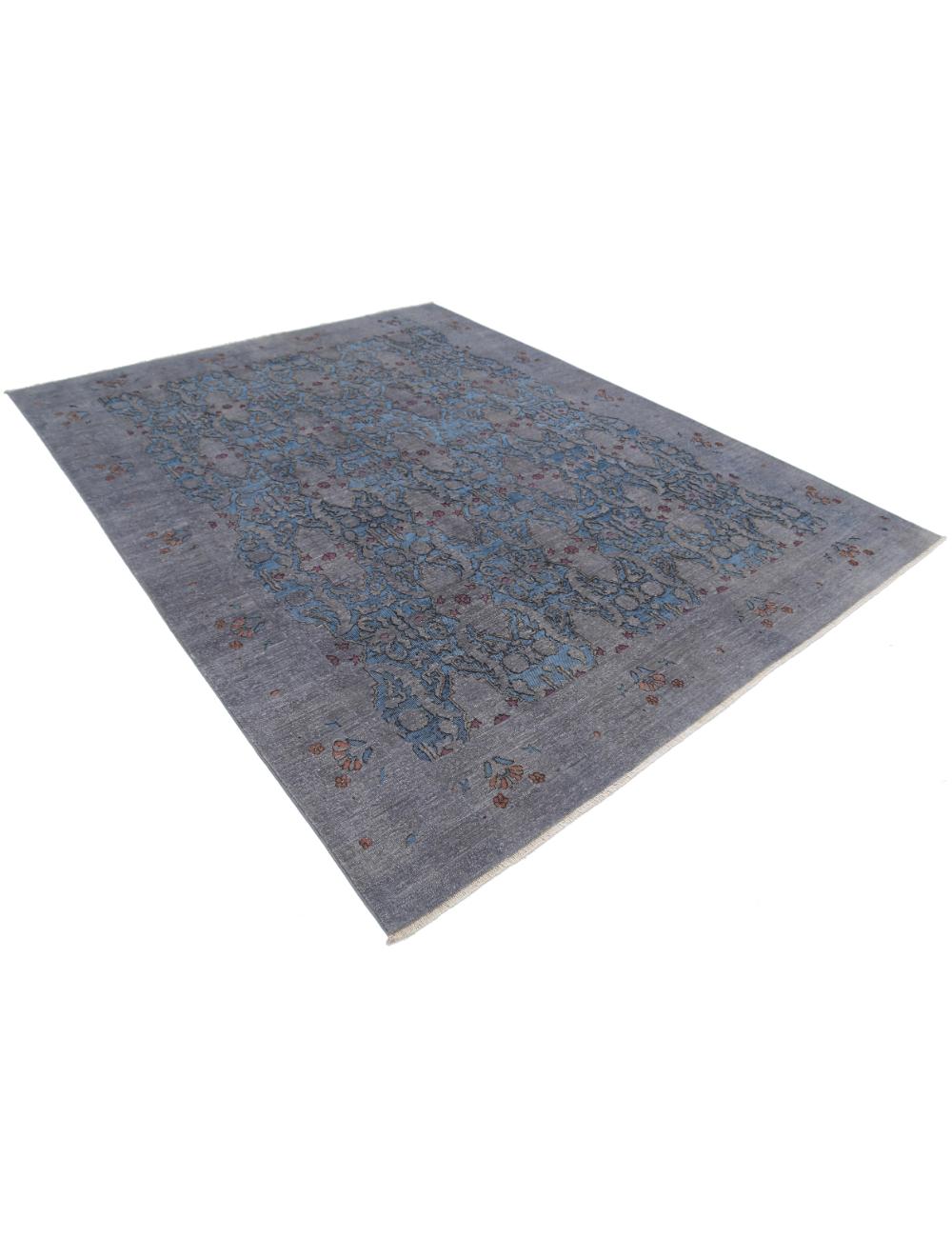 Hand Knotted Fine Onyx Wool Rug - 7'8'' x 9'9'' Arteverk Arteverk Rugs