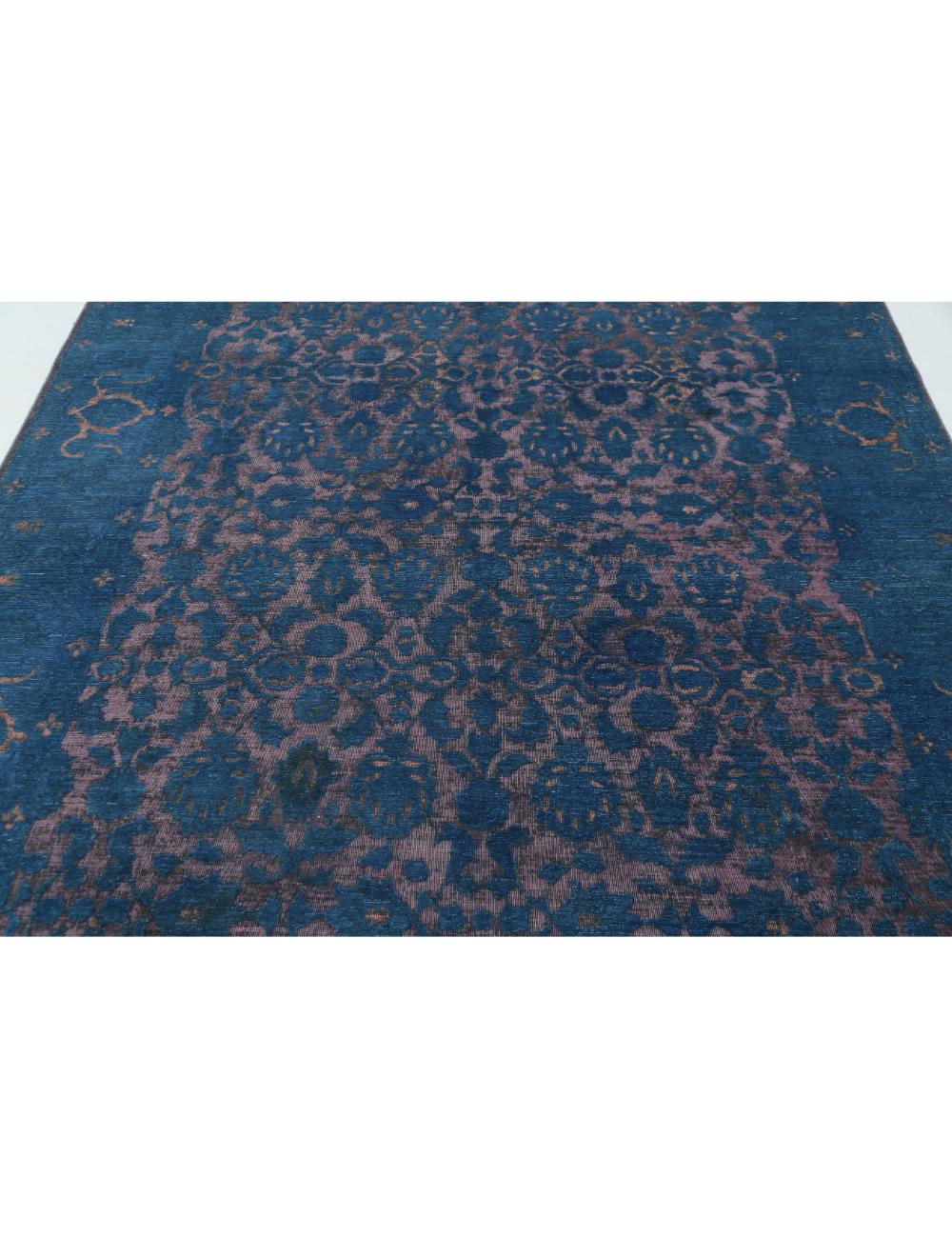 Hand Knotted Fine Onyx Wool Rug - 6'9'' x 9'4'' Arteverk Arteverk Rugs