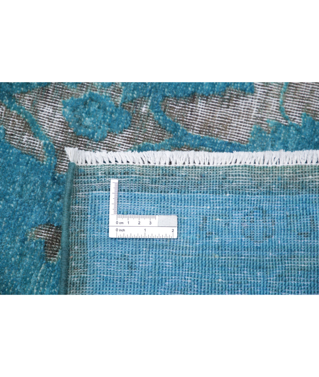 Hand Knotted Onyx Wool Rug - 5'10'' x 10'2'' 5'10'' x 10'2'' (175 X 305) / Blue / N/A