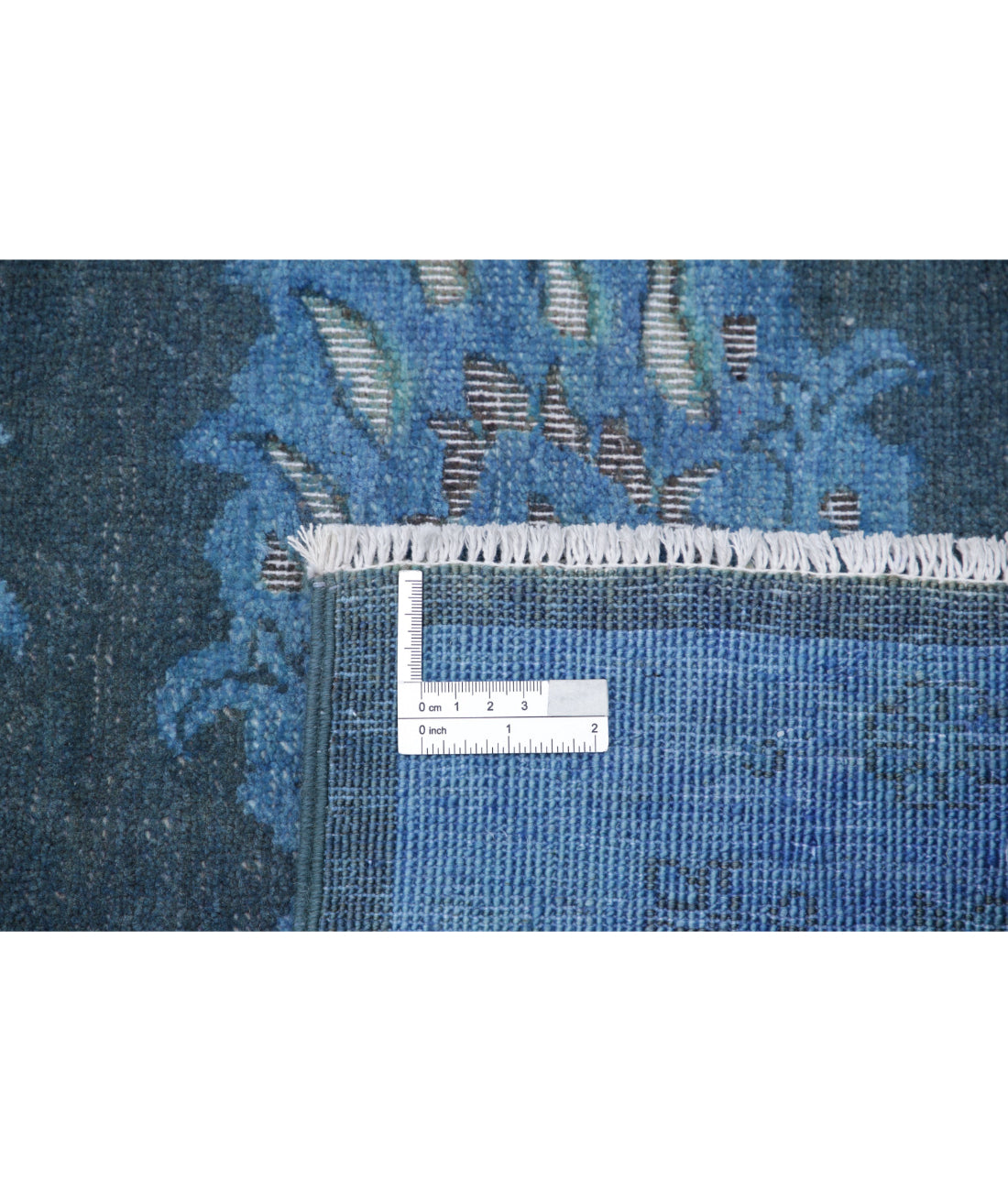 Hand Knotted Onyx Wool Rug - 6'1'' x 8'7'' 6'1'' x 8'7'' (183 X 258) / Blue / N/A