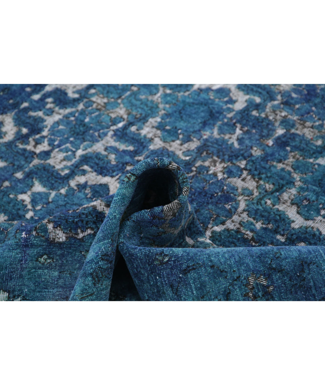 Hand Knotted Onyx Wool Rug - 5'9'' x 8'6'' 5'9'' x 8'6'' (173 X 255) / Blue / N/A