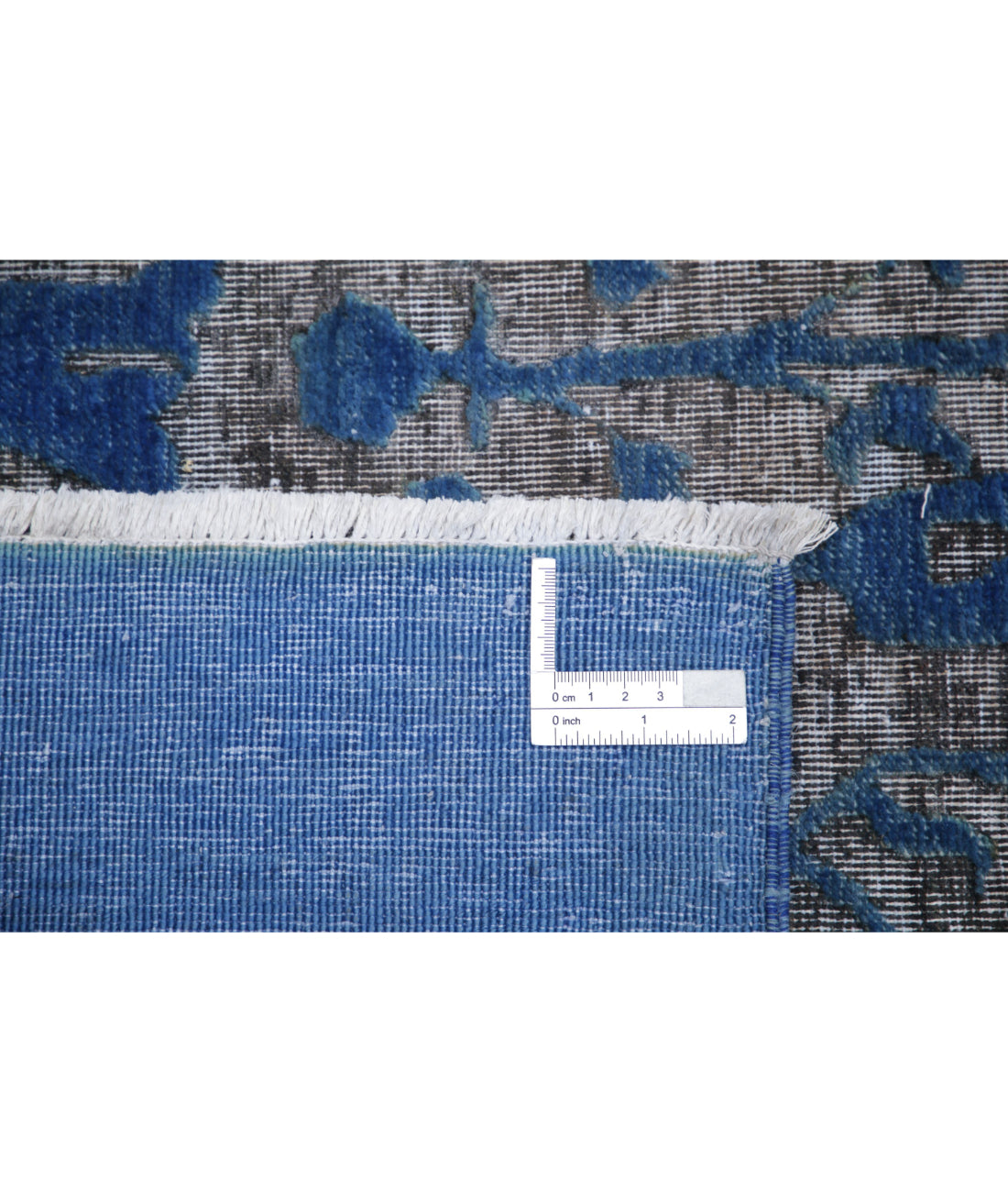 Hand Knotted Onyx Wool Rug - 5'11'' x 8'4'' 5'11'' x 8'4'' (178 X 250) / Blue / Blue