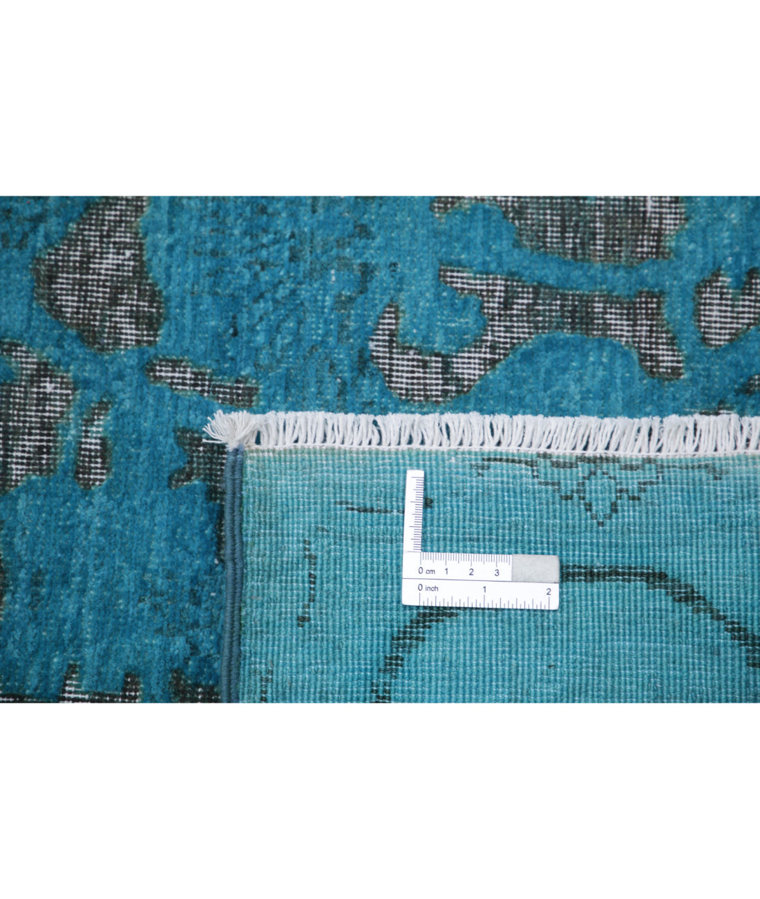 Hand Knotted Onyx Wool Rug - 5'10'' x 8'3'' 5'10'' x 8'3'' (175 X 248) / Teal / N/A