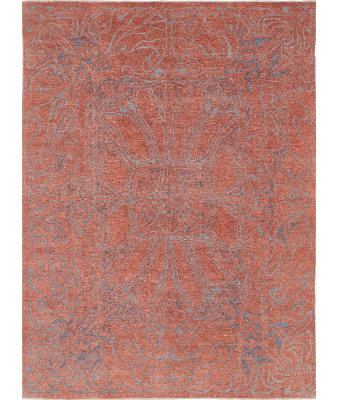 Hand Knotted Onyx Wool Rug - 8'9'' x 11'10''
