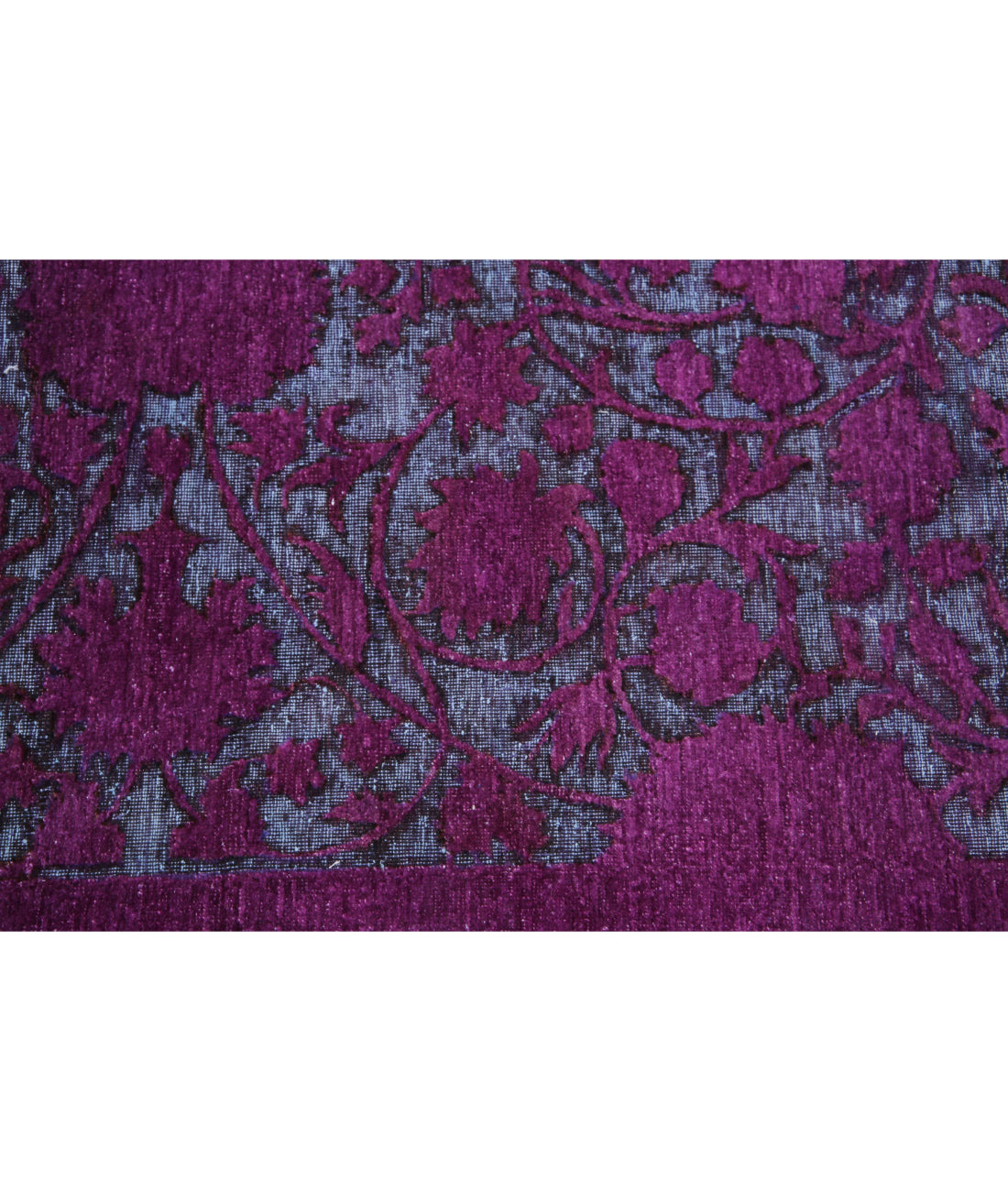 Hand Knotted Onyx Wool Rug - 7'10'' x 9'5'' 7'10'' x 9'5'' (235 X 283) / Purple / Purple