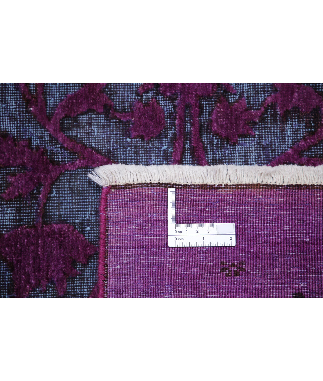 Hand Knotted Onyx Wool Rug - 7'10'' x 9'5'' 7'10'' x 9'5'' (235 X 283) / Purple / Purple