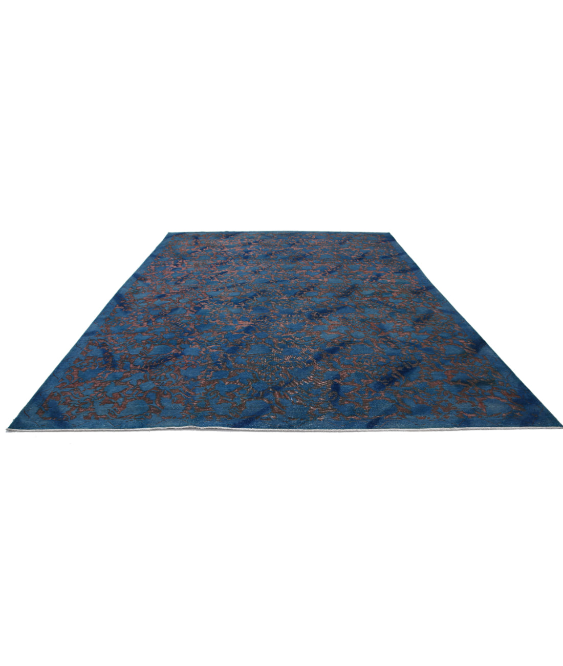 Hand Knotted Onyx Wool Rug - 10'0'' x 13'2'' 10'0'' x 13'2'' (300 X 395) / Teal / Teal